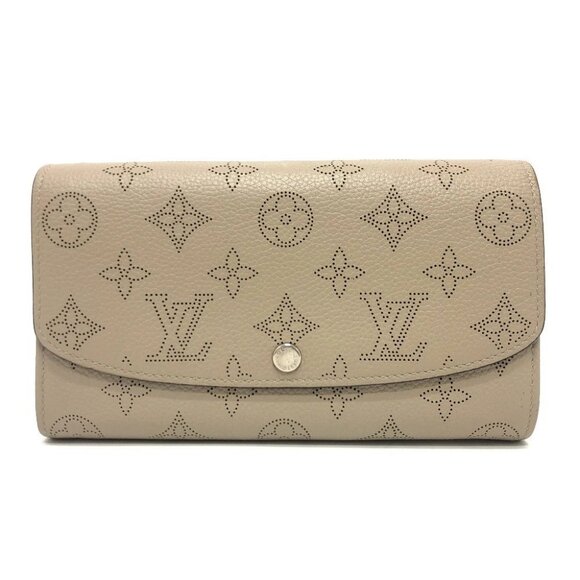 LOUIS VUITTON M60144 MonogramMahina Portefeuille-Iris Mahina Long Wallet - Picture 1 of 16